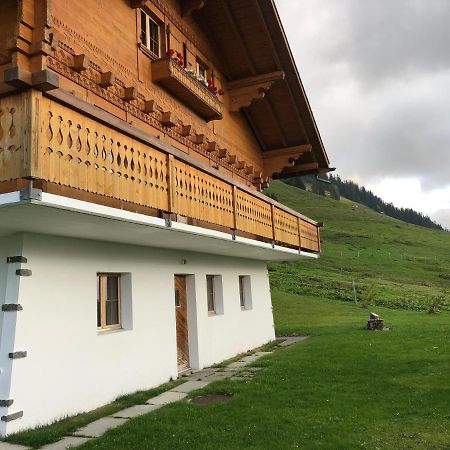 Ferienwohnung Chalet Bois Soleil Les Mosses Exterior foto