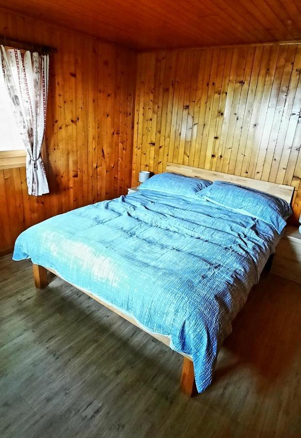 Ferienwohnung Chalet Bois Soleil Les Mosses Exterior foto